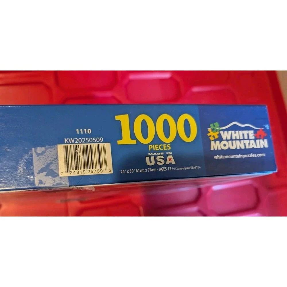 1000 Piece White Mountain 